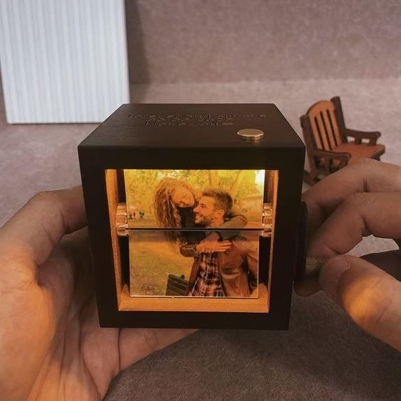 Personalized Couple Photo Glow Cube Personalized Couple Photo Glow Cube
