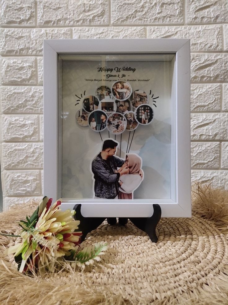 WhatsApp Image 2025-12-26 at 4.43.58 PM (4) Handcrafted Wedding Keepsake Photo Frame - Image 1