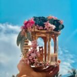 Handmade Mini Gazebo Floral Birthday Gift