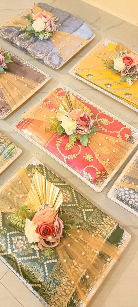 Elegant Bridal Trousseau Tray