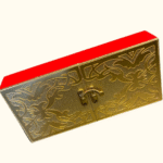 Luxury Golden Double-Door Wooden Gift Box