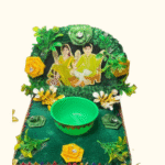 Handcrafted Mehndi Ceremony Platter Decor – KSCREATIOS - Image 2