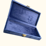 Royal Blue Velvet Crystal Box - Image 3