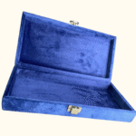 Royal Blue Velvet Crystal Box - Image 4