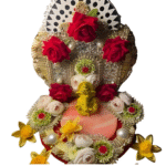 Ganesh Ji Floral Engagement Ring Platter – Premium Handcrafted Design