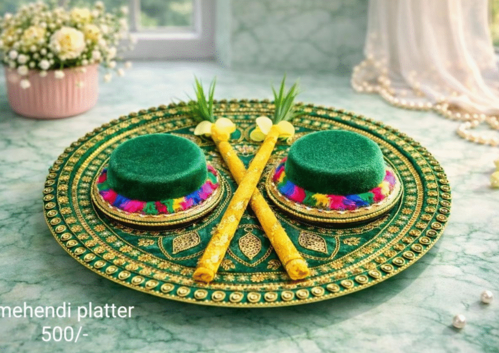 Mehandi Platter by KS Creations
