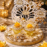 Lotus-Themed Ring Platter